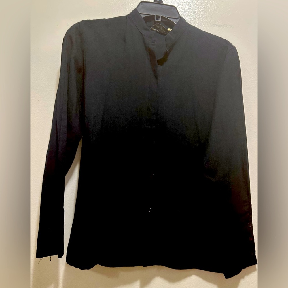 Black Button-Up Shirt